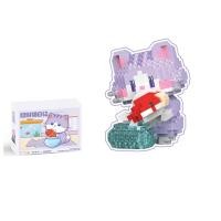 ราคา ของเล่นแมวกวักนำโชคตัวต่อสำหรับเด็กอนุภาคขนาดเล็กแสนสนุกประกอบแมวน่ารักเกม Relief ความเครียดยามว่าง (22422496791)