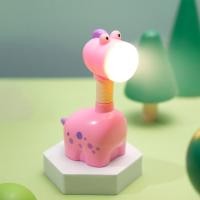 ราคา JIASHI โคมไฟเล็กตั้งโต๊ะไฟกลางคืนการ์ตูนไดโนเสาร์ชาร์จ USB พกพาได้นักเรียนมินิพับได้เครื่องประดับโคมไฟภายนอกเตียงนอน (22396953721)
