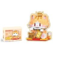 ราคา ของเล่นแมวกวักนำโชคตัวต่อสำหรับเด็กอนุภาคขนาดเล็กแสนสนุกประกอบแมวน่ารักเกม Relief ความเครียดยามว่าง (22422496787)