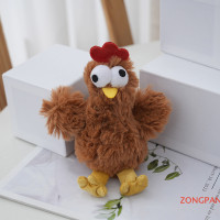 ราคา ZONGPAN พวงกุญแจรูปไก่ไข่รูปการ์ตูนสัตว์ไก่ตุ๊กตาตลกพวงกุญแจรถกระเป๋าสร้างสรรค์ของตกแต่งแขวน (22300394285)