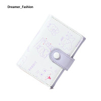 ราคา UAENAU กระเป๋าสตางค์ผู้หญิงกระเป๋าสตางค์ใบสั้น PU คลิปบัตรขนาดเล็กพิมพ์ลายการ์ตูนแฟชั่น (22121191611)