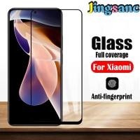 ราคา Jingsanc กระจกนิรภัยป้องกันรอยขีดข่วนฟิล์มกันรอยแบบเต็มหน้าจอสำหรับ Xiaomi Redmi Note 11 Pro 5G Note 11 Pro Plus 5G (13824299002)