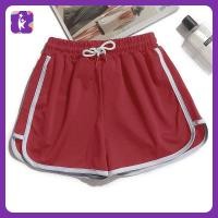 ราคา KEEP IT Sports style three quarter shorts ใหม่กีฬาสไตล์กางเกงขาสั้นสามจุดโยคะลดน้ำหนักหลวมข้ามพรมแดนขนาดบวกกางเกงขาสั้นของผู้หญิงร้อนกางเกงชุดนอนกางเกงสำหรับเด็กหญิงและผู้หญิง (22272764715)