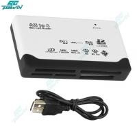 ราคา 100 เป็นของแท้ 2024New ทั้งหมดในหน่วยความจำการ์ดรีดเดอร์ USB ภายนอก SD Mini Micro M2 MMC XD อย่างรวดเร็ว (21306488433)