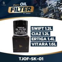 ราคา กรองน้ำมันเครื่อง SUZUKI SWIFT CIAZ 1 2L ERTIGA 1 4L VITARA 1 6L OE 16510 58M00 000 BY TANGJAI TJOF SK 01 (22500362425)