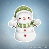 ราคา ตัวรีดติดกางเกง ตัวรีด ติดถุงผ้า ลายsnowman อาร์มติดเสื้อ มีกาวในตัว (18904770696)