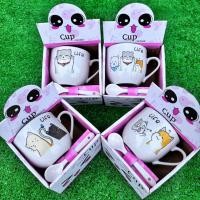 ราคา ถ้วยกาแฟสตาร์บัคแก้วชงกาแฟ ถ้วยกาแฟร้อน แก้วน้ำ มีกล่อง แถ้วกาแฟ ช้อน ช้อนกาแฟ แก้วเซรามิคลายการ์ตูน ขนาด 180ml (22662600743)