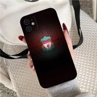 ราคา Casing หรับ iPhone 11 12 Mini X Xs XR Pro Max 6 6s 7 8 6 7 8 Plus 5 5s SE 2020 LU55 Liverpool FC Pattern Phone เคสโทรศัพท์ อ่อนนุ่ม TPU Black ปก (19711172200)