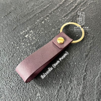 ราคา พวงกุญแจ หนังแท้ สลักชื่อฟรี รุ่นคลาสสิค (17884657883)