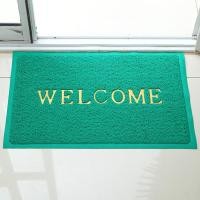 ราคา พรมดักฝุ่น PVC กันลื่น พรมดักฝุ่นเช็ดเท้า รุ่น เวลคัม พรม Welcome ใยไวนิล ดักฝุ่น ยาง PVC ขนาด 40x60 พรมเช็ดเท้า พรมกันลื่น พรมปูพื้น มีหลายสีให้เลือก (22477696742)