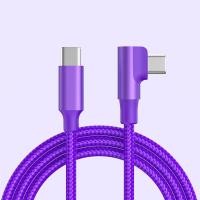 ราคา 1M 2M 3M PD 60W ที่ชาร์จไฟรวดเร็ว USB C ไปยัง USB Type C สายเคเบิล Type C ถึง Type C ศอกสายสำหรับ Iphone 15 Pro สูงสุด MacBook iPad Samsung Xiaomi (22066283809)