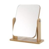 ราคา กระจกไม้มินิอล กระจก ตั้งโต๊ะ ตระจกแต่งหน้า กระจกมินิมอล สไตล์เกาหลี (12341714158)