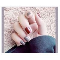 ราคา PPHOO เล็บปลอม พร้อมส่ง สี 2Tone เล็บปลอม เล็บ สำเร็จรูป พร้อมกาวติดเล็บ พร้อมส่งในไทย (11031782880)