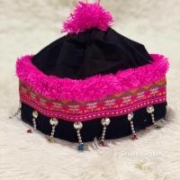 ราคา หมวกเด็กดอย หมวกเเม้ว หมวกชาวเขา ใส่คู่กับชุดพื้นเมือง (22150626406)