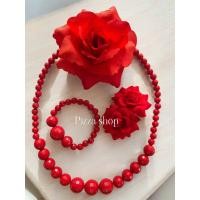 ราคา จัดส่งทันที ชุดสร้อยทองกราว 1เซต มี 4 ชิ้น ชุดสร้อยย้อนยุค สร้อยรำวง ชุดสร้อยครบเซต ดอกไม้ทองกวาว พร้อมส่งทั้วไทย (21887429175)