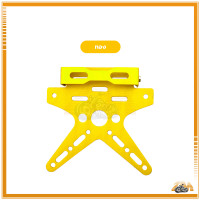 ราคา ท้ายสั้น ขายึดป้ายทะเบียน ท้ายสั้นแต่งทรงดาว ท้ายสั้นป้ายทะเบียนทรงดาว สีดำ เงิน แดง น้ำเงิน ทอง ท้ายสั้นป้ายทะเบียนทรงดาว เป็นสนิมง่าย ปรับมุมได้ สามารถใส่ได้เลย (21461448695)