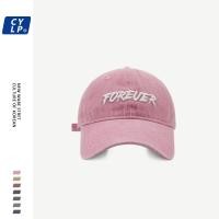ราคา หมวกเบสบอล Forever หมวกแก๊ปผ้ายีนส์ฟอก7สี No F66 (22423996692)