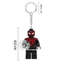 ราคา ใช้งานร่วมกับ LEGO พวงกุญแจแขวนอุปกรณ์เสริม Shark Man Batman Spiderman Ironman ยอดนิยมคู่กระเป๋ารถตกแต่งของเล่นสําหรับผู้ชายและผู้หญิง (22430309772)