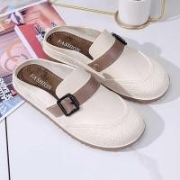 ราคา รองเท้าแตะเปิดส้น หัวมน พื้นซิลิโคน นิ่มสวมใส่สบาย (21414210577)
