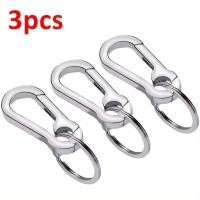 ราคา คลังสินค้าพร้อม กุญแจรีโมทสำหรับผู้ชายตะขอเกี่ยวแหวนพวงกุญแจตะขอเกี่ยวสำหรับกิจกรรมกลางแจ้งปีนคุณภาพสูงพวงกุญแจแบบห่วง (21596072750)