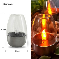 ราคา ไฟ LED ตกแต่งสวนพลังงานแสงอาทิตย์กันน้ำรูปเทียน LED (22122262133)