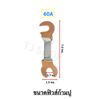ราคา ซื้อ 10 แพ็ค ลด 50 Chang แพ็ค 10 100 เส้น ฟิวส์ก้ามปู ใช้ได้ทั้ง คัทเอาท์ 2P 3P ฟิวส์ ระบบไฟฟ้า ทองแดงแท้ 100 เลือกขนาด 30A 60A 100A (22586757348)