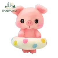 ราคา EARLFAMILY สติกเกอร์ติดรถลายหมูห่วงยางว่ายน้ำน่ารักขนาด13ซม X 9 7ซม กระติกเก็บโฮสต์คอมพิวเตอร์กันรอยขีดข่วนแต่งรถรูปลอกทำได้ด้วยตัวเอง (22000142079)