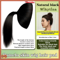 ราคา Gogirl ส้มโอผิววิกมีทบอลหัวหางม้าสูงสูง Cranial Crest panfa สิ่งประดิษฐ์นุ่มและธรรมชาติเครื่องมือจัดแต่งทรงผม (21786388160)