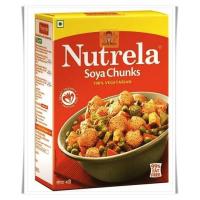 ราคา โปรตีนเกษตรอินเดีย 200 กรัม Nutrela Soya Chunks 200 Grams (20851253673)