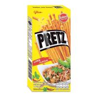 ราคา เพรทซ์ขนมกรอบแบบแท่ง10บ รสลาบ แพ็คX10 (1708216397)