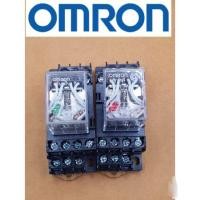 ราคา omron Relay my4 MY4N มีไฟ 12vdc 12vac 24vdc 24vac 220vac ราคาต่อชิ้น (21309357744)