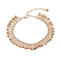 ราคา สร้อยข้อเท้าแฟชั่น จี้กระดิ่งอัลลอย สําหรับเต้นรํา สไตล์อินเดีย สวย (21962088418)