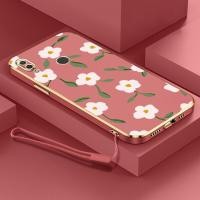 ราคา YBD INS สไตล์กรณีโทรศัพท์สำหรับหัวเว่ยHuawei Nova 3i Nova 3e Nova 4e การออกแบบใหม่รูปทรงสี่เหลี่ยมโทรศัพท์กรณีชุบนุ่มกรณีที่มีเชือกเส้นเล็กฟรี (16540877155)