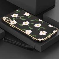 ราคา YBD INS สไตล์กรณีโทรศัพท์สำหรับหัวเว่ยHuawei Nova 3i Nova 3e Nova 4e การออกแบบใหม่รูปทรงสี่เหลี่ยมโทรศัพท์กรณีชุบนุ่มกรณีที่มีเชือกเส้นเล็กฟรี (16540877166)