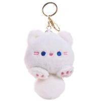 ราคา พวงกุญแจตุ๊กตาผ้าขนนุ่มแมวส่งเสียงดังพวงกุญแจจี้ตุ๊กตาแมวตุ๊กตาผ้าฝ้าย PP พวงกุญแจจี้กระเป๋าตุ๊กตาแมวส่งเสียงน่ารัก (21050558956)