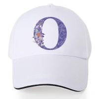 ราคา หมวกเบสบอล หมวกกอล์ฟแบบปรับได้ พิมพ์ลายดอกไม้สีม่วง ฮิปฮอป Trucker หมวกกันแดด หมวก (22297339114)