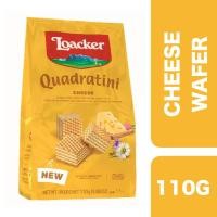 ราคา Loacker Quadratini Cheese 110g ล็อคเกอร์ ควอดราตินีชีสเวเฟอร์สอดไส้ครีมรสชีส 110 กรัม (12848304736)