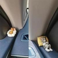 ราคา Interior Car Accessories Cat and Mouse Car Decoration Car Ornaments Car Action Figure Cute Desktop Figure Doll Knick knacks (21535343106)