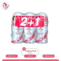 ราคา แพ็ค 3 ขวด Twelve Plus Whitening Roll On 20ml 25ml ทเวลฟ์ พลัส ไวท์เทนนิ่ง โรลออน 20มล 25มล (22274219350)