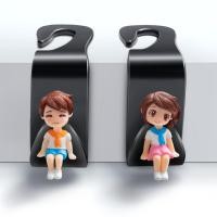 ราคา 2pcs Car Seat Back Hook Cartoon Couple Car Headrest Hanger Car Mount Storage Holder Bag Holder Phone Holder Car Interior Organizer Storage Accessories (21535397539)