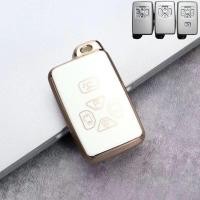 ราคา Toyota 3 4 5 ปุ่มTPU Car Remote Key Case For Toyota เคสกุญแจรถToyota เคสกุญแจรถAlphard Vellfire Sienta Vios 2012 Estima RAV4 Key Cover Case Accessories ปลอกกุญแจรถ (22184890838)