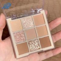 ราคา GS 7184 พาเลทอายแชโดว์ 9สี ของแท้ 100 เนื้อดินน้ำมัน เนื้อใยไหม ประกายชิมเมอร์ สีสวยยยมาก (16448817479)