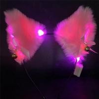 ราคา TRADER ผู้ใหญ่ วัยรุ่น สำหรับปาร์ตี้คอสตูม สวม พร้อมไฟ LED ที่คาดผมชุดแฟนซี เครื่องประดับผม ที่คาดผมหูแมว หมวกคอสเพลย์ (15928324875)