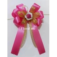 ราคา โบว์ติดกระเช้าของขวัญ 6ชิ้น pk โบว์ติดกระเช้าปีใหม่ โบว์ติดชะลอม โบว์สำเร็จรูป โบว์ตกแต่ง (21577684143)