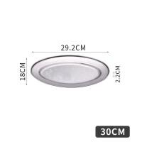 ราคา จาน ชาม จานเปลสแตนเลส จานรูปไข่สแตนเลส จานใส่ปลา จานวงรี ถาดใส่ปลา จานรูปไข่ จานเปลสแตนเลส ขนาด 22 40ซม (16114374966)