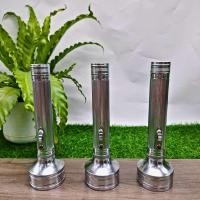 ราคา ไฟฉายทรงกระบอก สีเงิน ให้ความสว่างในที่มืด (21905478142)