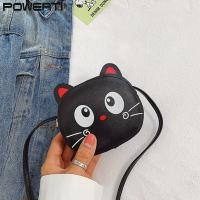 ราคา Girls Crossbody Bag Trendy Cute Cartoon Cat Coin Purse Fashion Mini Messenger Bag For Kids (22366635626)