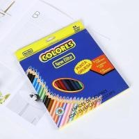 ราคา ดินสอสีไม้ เนื้อสีสด 12 18 24สี แบบสั้นและยาว Colores พร้อมส่ง ดินสอสีไม้ เครื่องเขียน ดินสอสี ระบายสี ดินสอสีวาดรูป (22437950207)