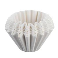 ราคา Basket Coffee Filters 50pcs Coffee Paper Filters White Filter Paper Cake Cup Coffee Paper Bowl For 1 4 Cups Coffee Machines appealing (20121195958)