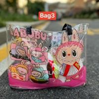 ราคา Fashionhubz Aliens โปร่งใส Bag PVC Contrast สี Buzz Lightyear กระเป๋าถือ ลาบูบู้ มีสีสันขนาดใหญ่ความจุ การ์ตูนพิมพ์ Jelly กระเป๋าเด็ก (22260003351)